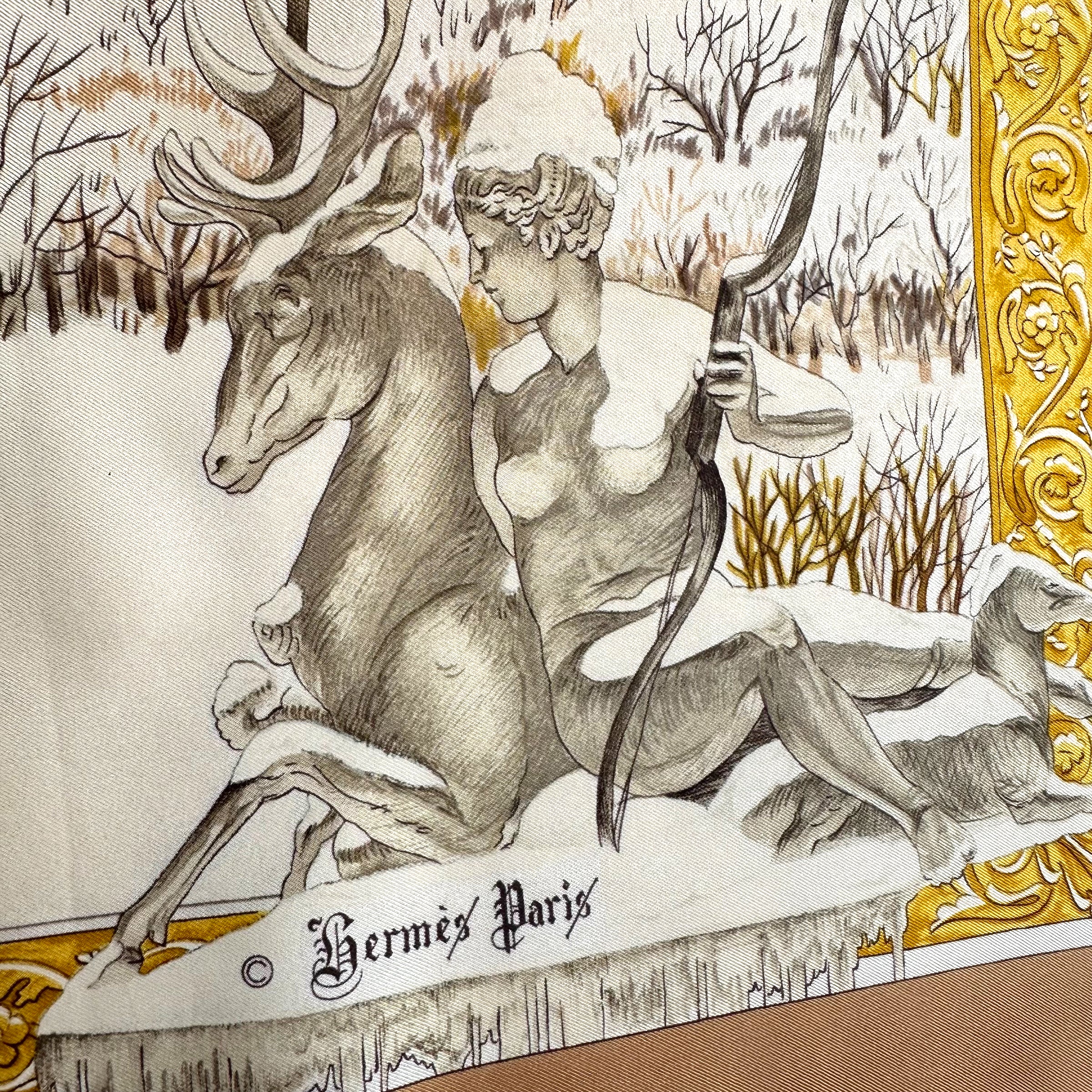 Winter - HERMES SCARF 90 CM