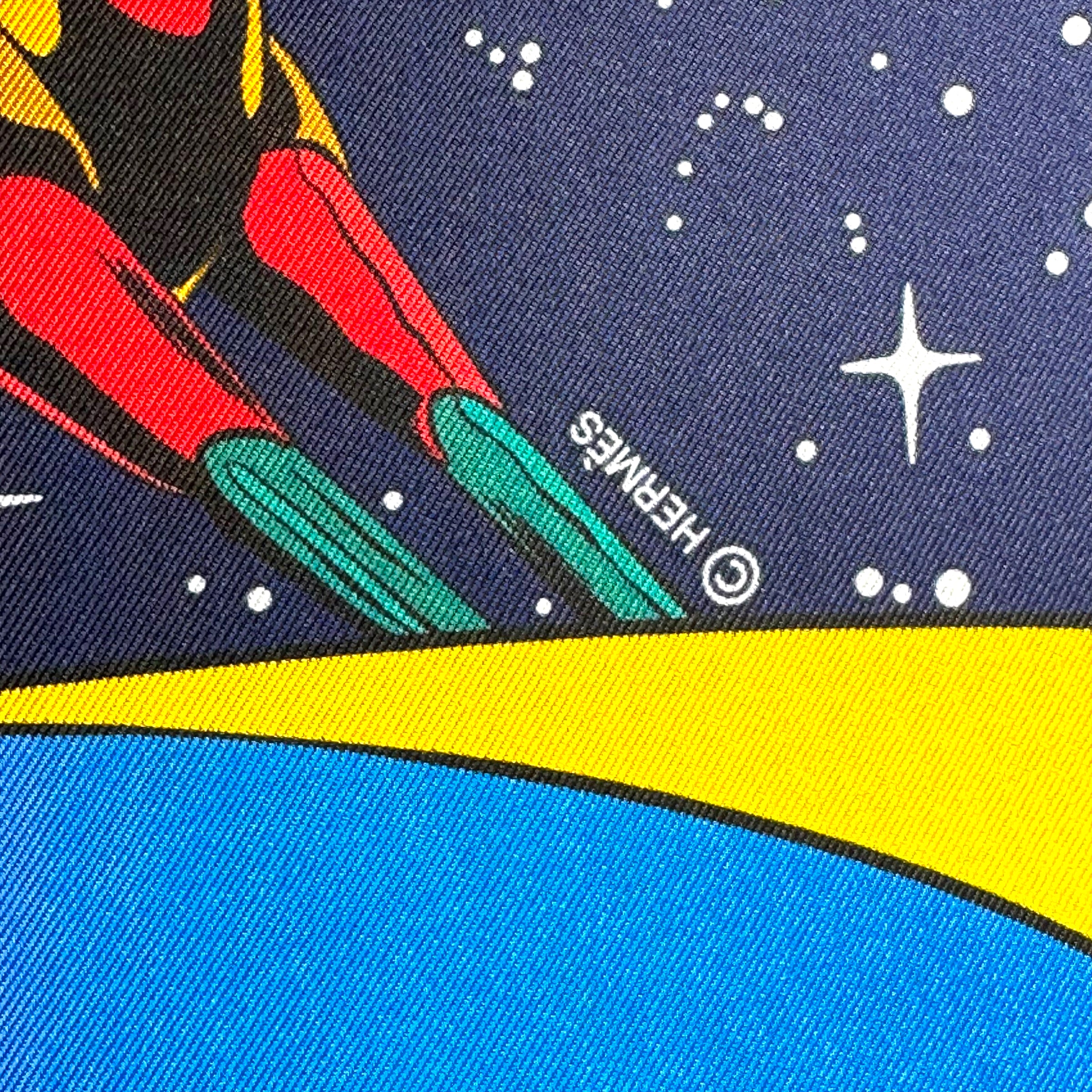 foulard-space derby-logo-hermes