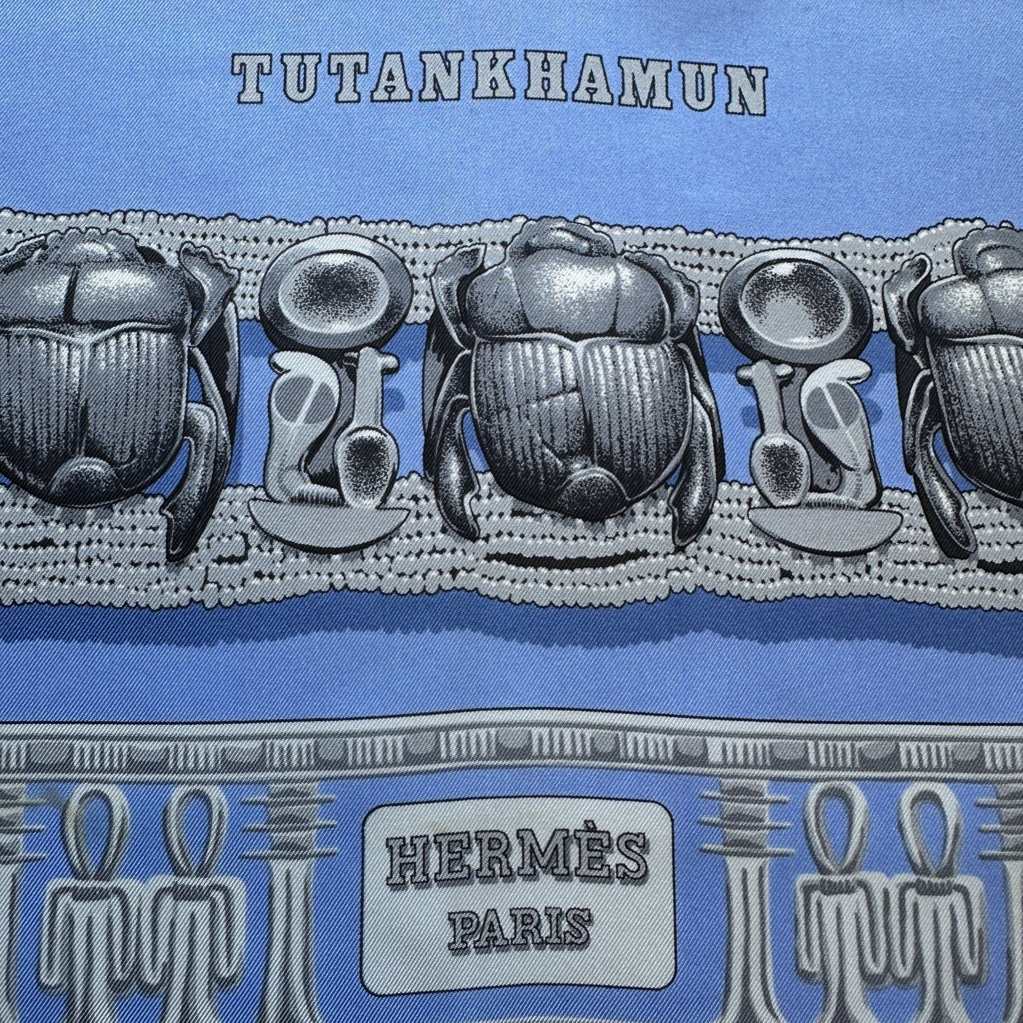 Tutankhamun - FOULARD HERMES 90 CM