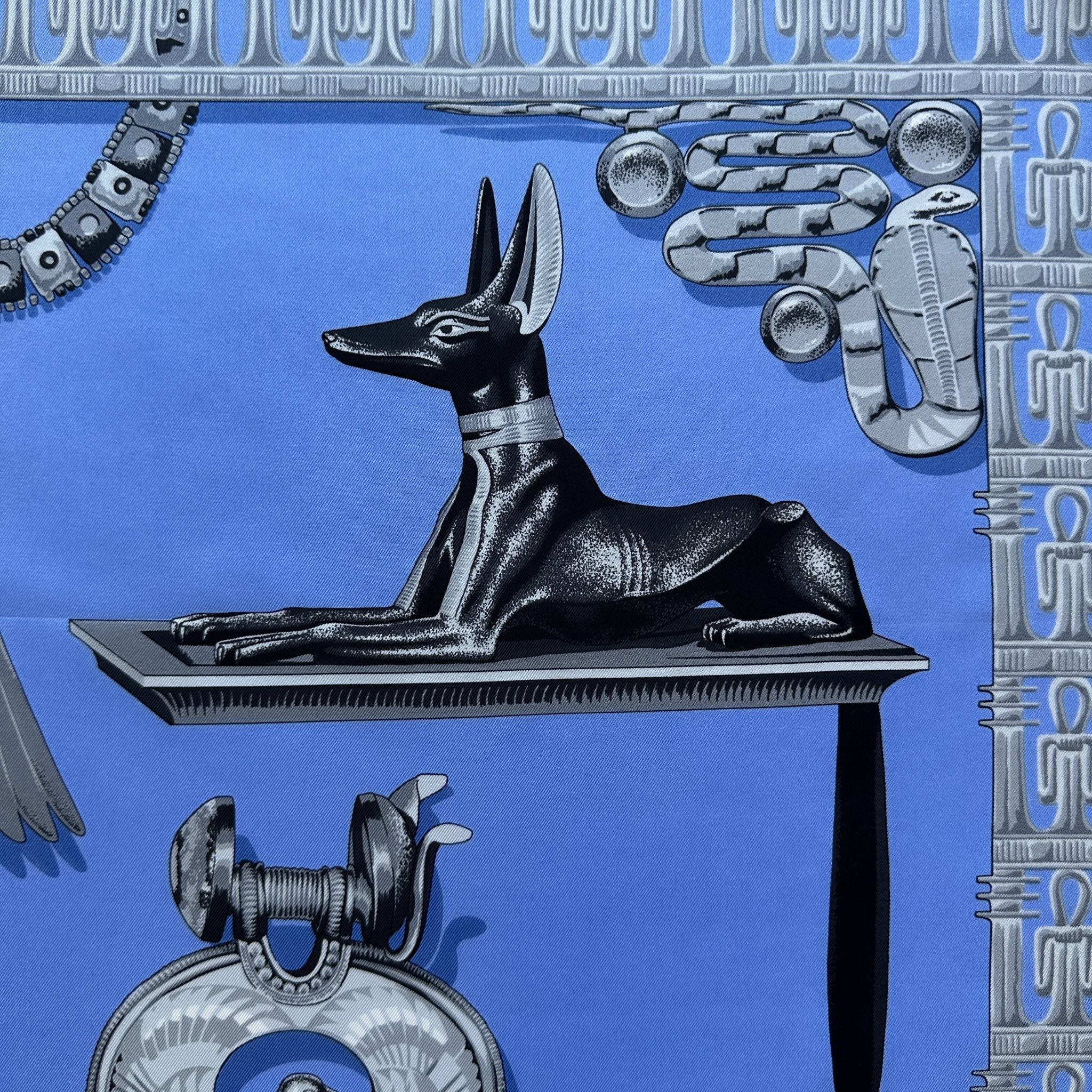 Tutankhamun - FOULARD HERMES 90 CM