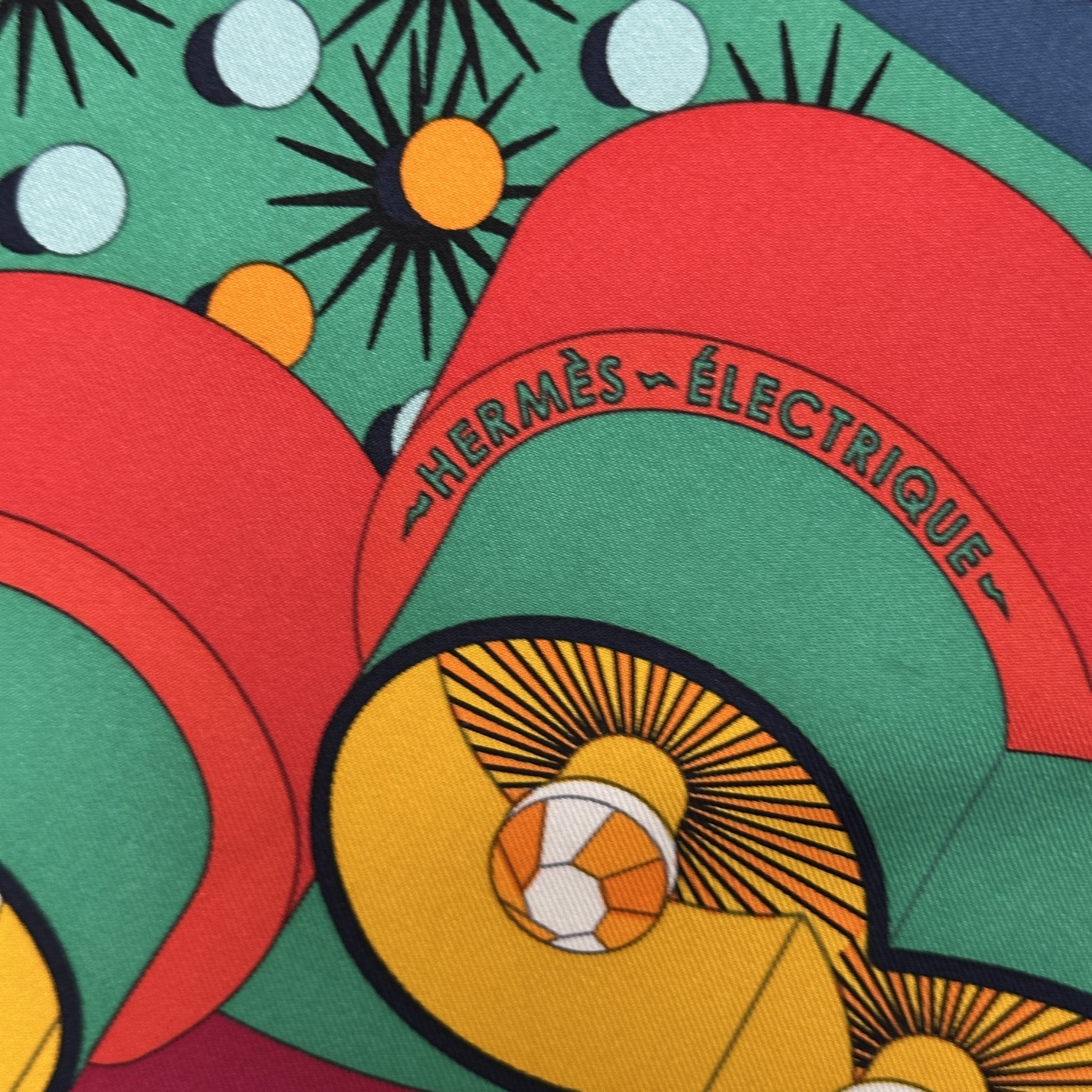 Hermès electric - HERMES SCARF 90 cm