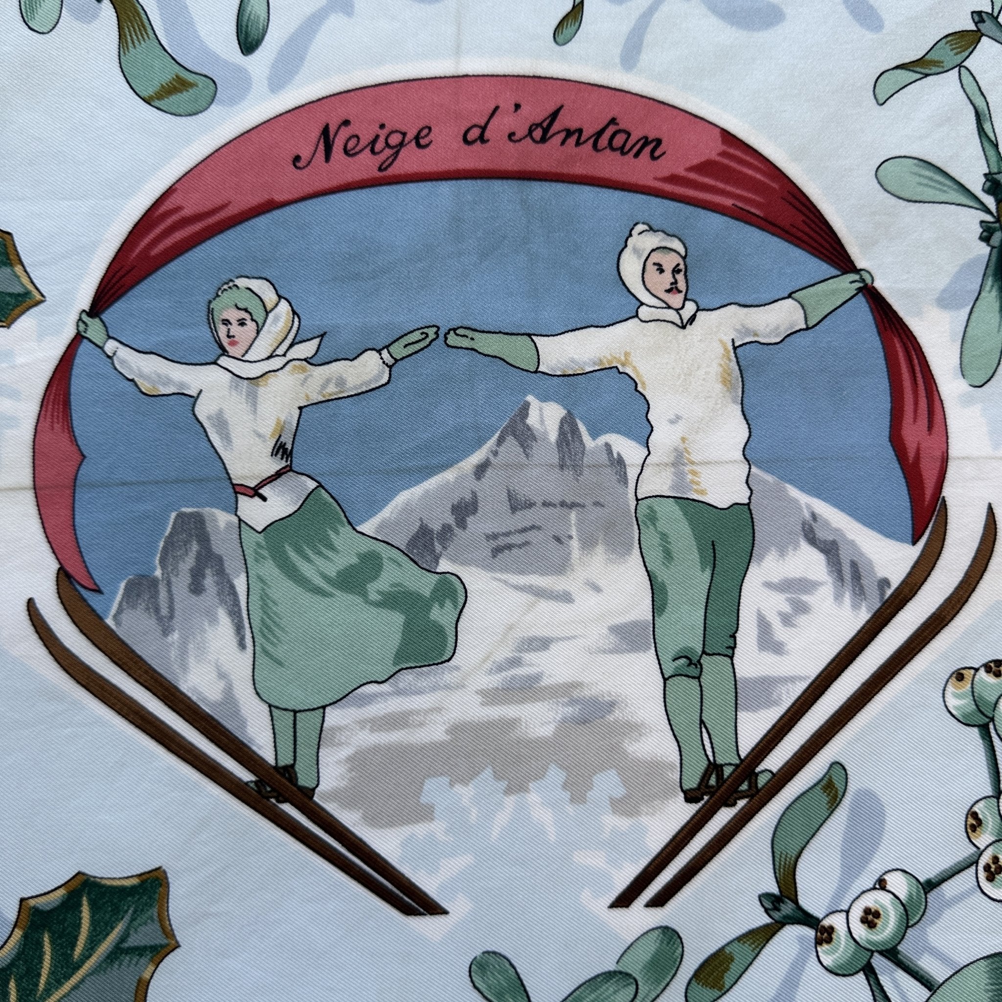 Old-Fashioned Snow - HERMES SCARF 90 CM