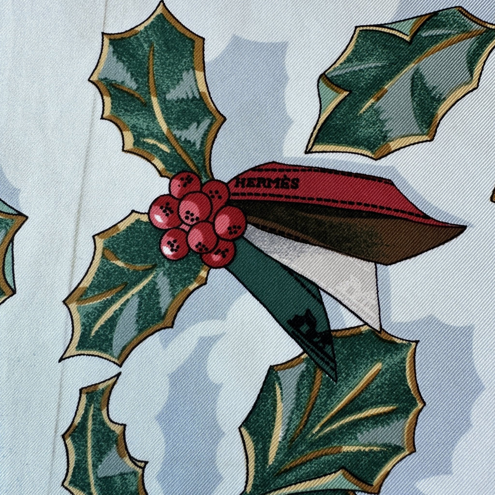Neige d'antan - FOULARD HERMES 90 CM