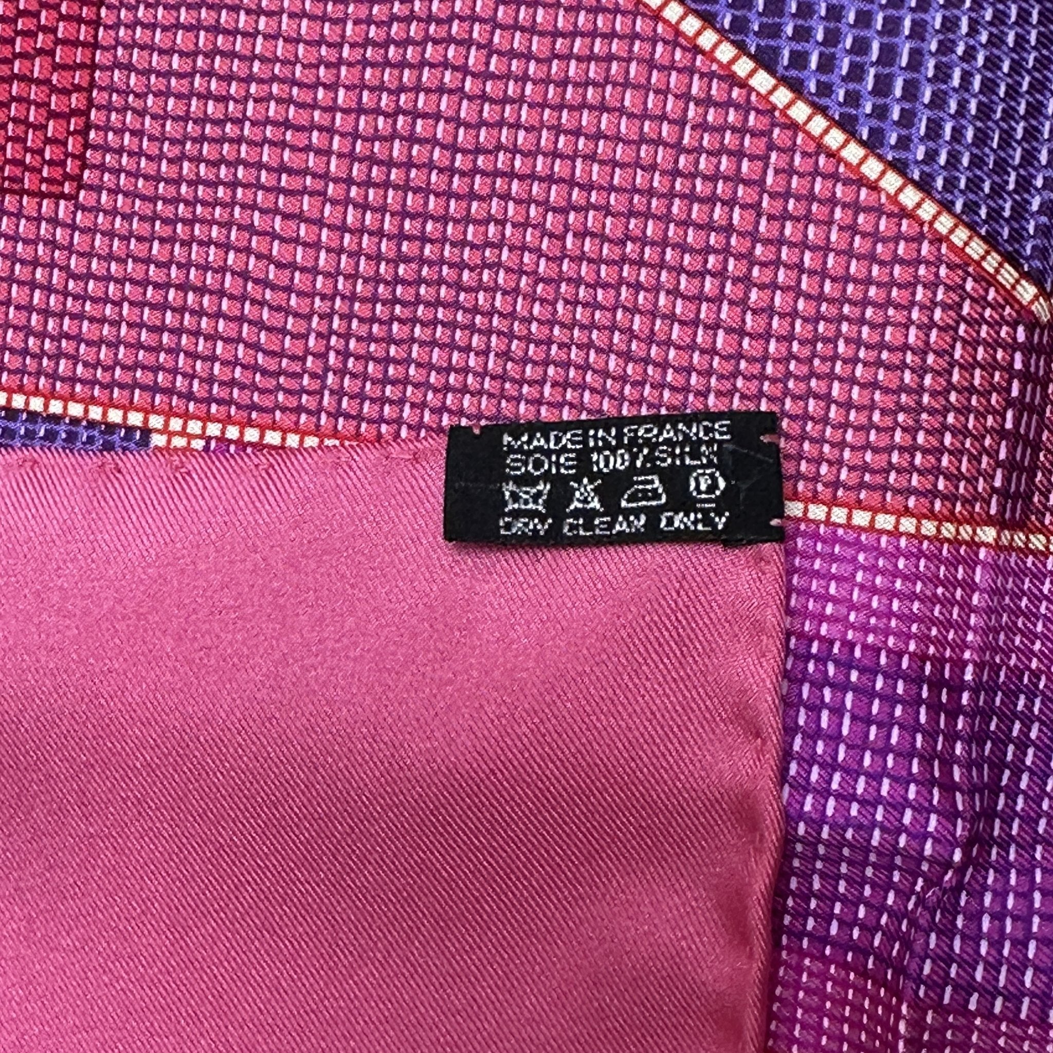 etiquette composition en soie