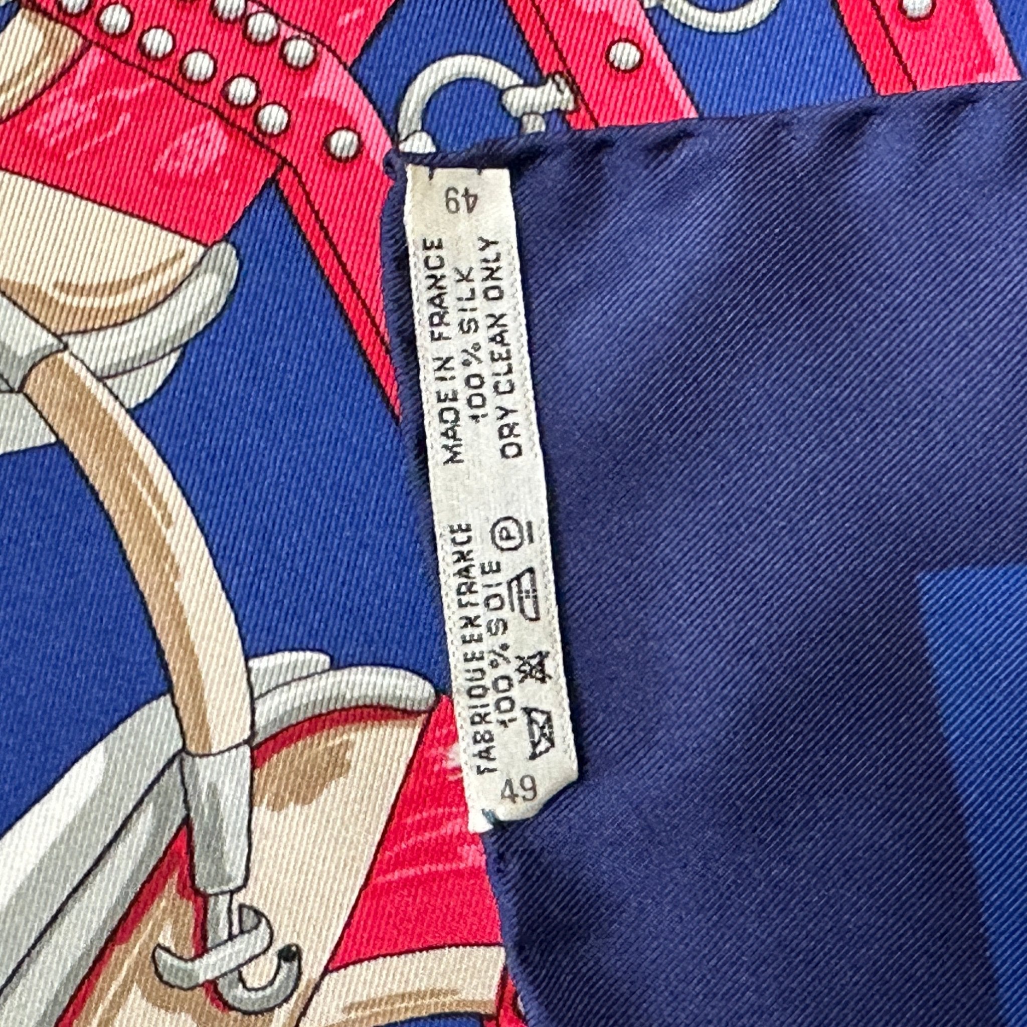 Aux champs - FOULARD HERMES 90 CM - Carré Society