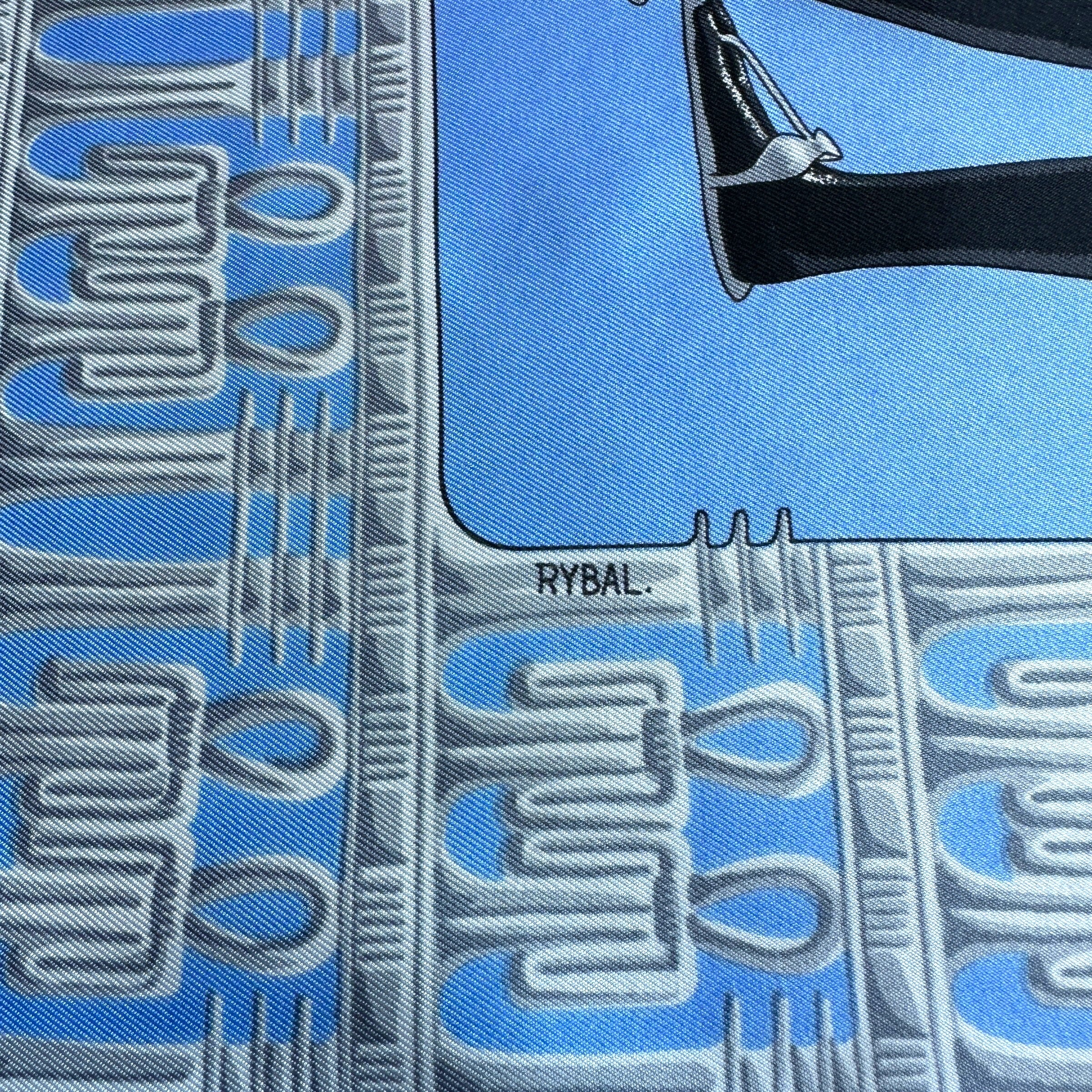 Signature de Vladimir Rybaltchenko, dessinateur du carré