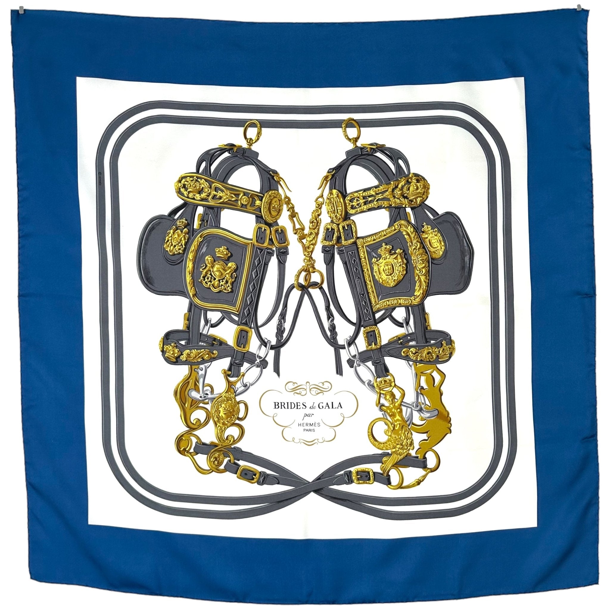 Brides de Gala - FOULARD HERMES 90CM - Carré Society