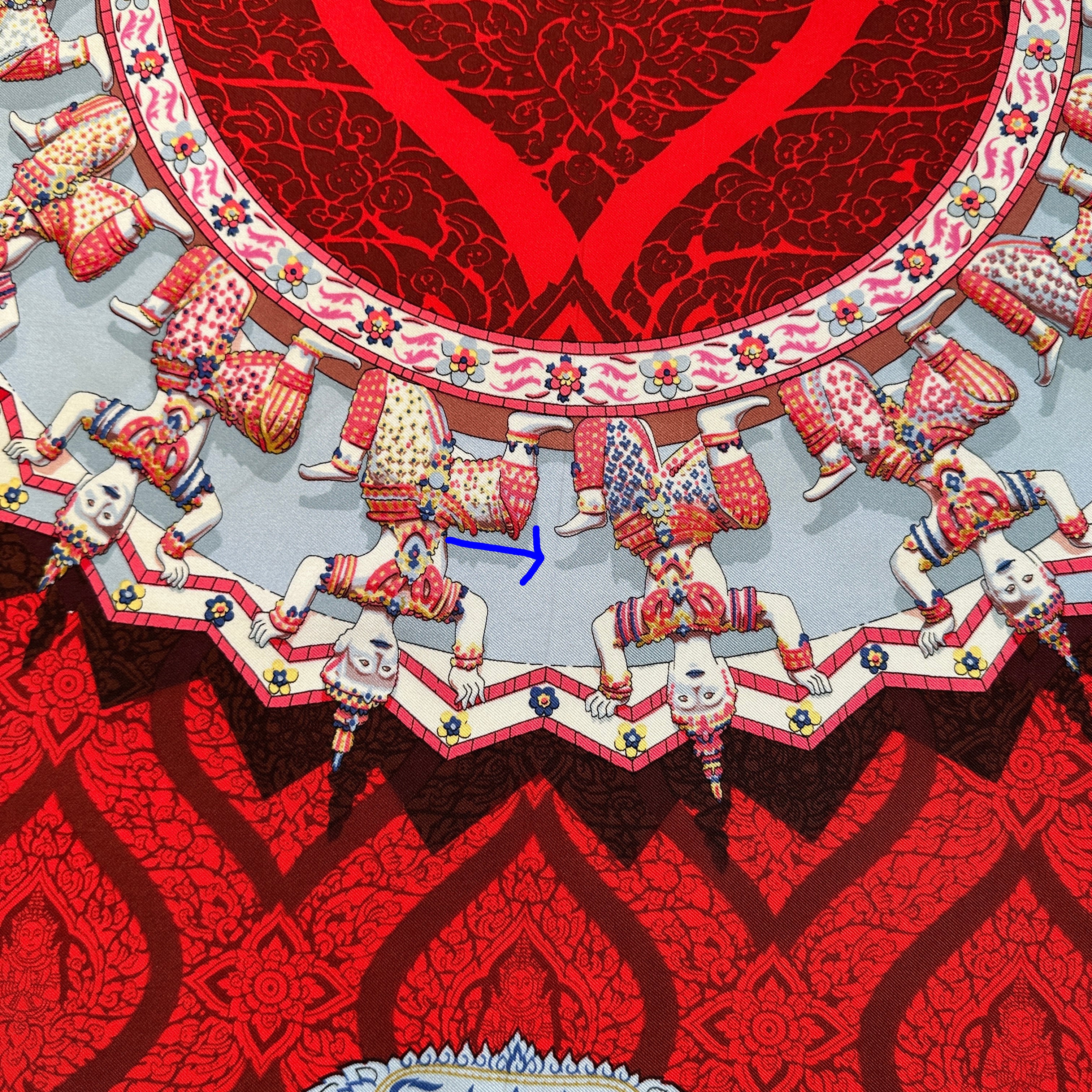 Carré Hermès – Siam – Édition originale 1978 - Rybaltchenko