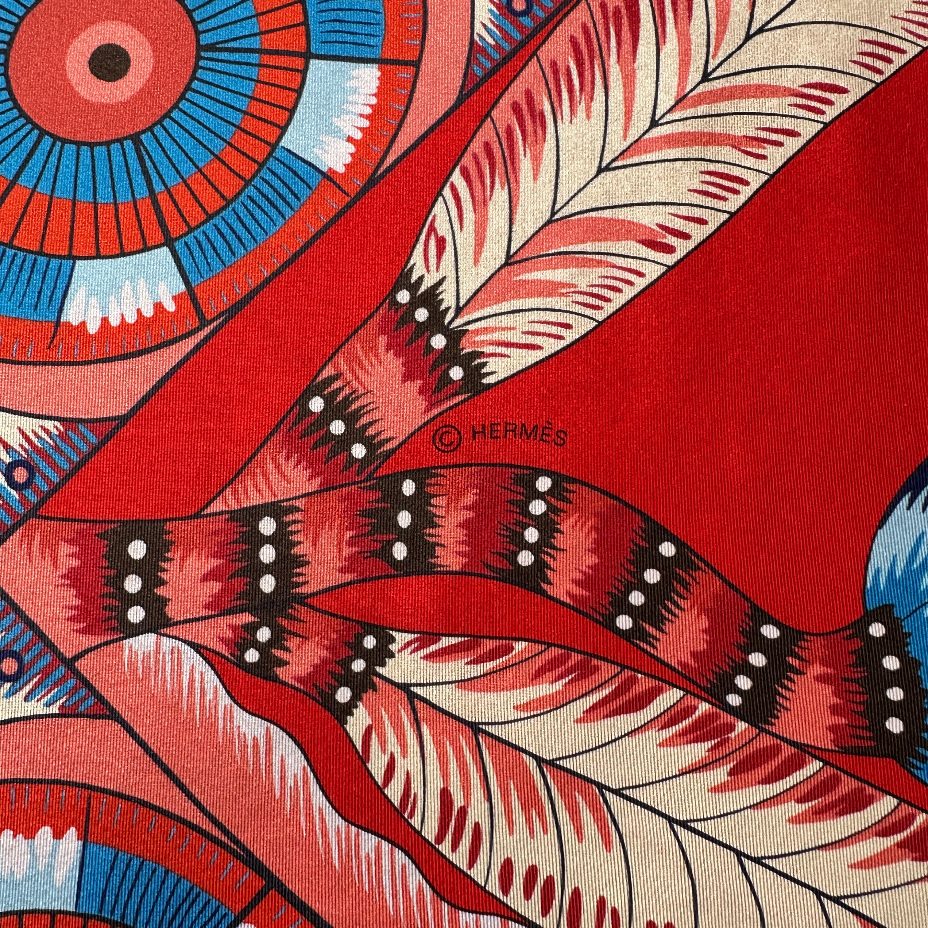 Détail du logo de copyright Hermès 